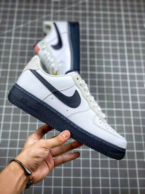 Nike Air Force 1 USA Flags White Sport Red-Metallic Gold-Obsidian For Sale