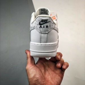 Nike Air Force 1 White Paisley WhiteGrey Fog DJ9942-100 For Sale