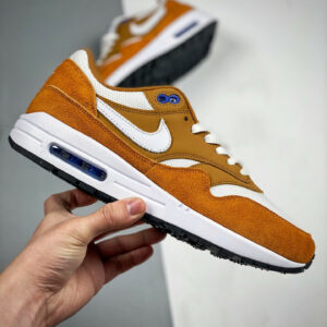 Nike Air Max 1 Dark Curry Sport Blue Black True White For Sale