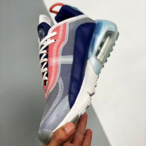 Nike Air Max 2090 USA Sail Chile Red-Deep Royal Blue On Sale