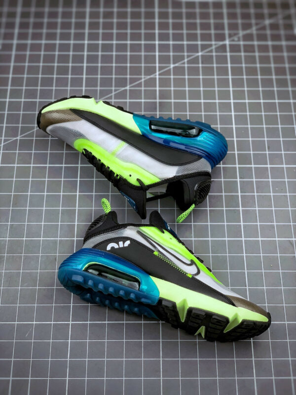 Nike Air Max 2090 White Black-Volt-Blue Force On Sale