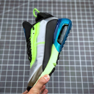 Nike Air Max 2090 White Black-Volt-Blue Force On Sale