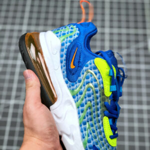 Nike Air Max 270 React ENG V3 Royal Blue White Yellow For Sale