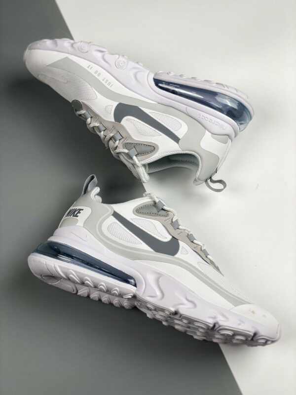 Nike Air Max 270 React White Grey For Sale