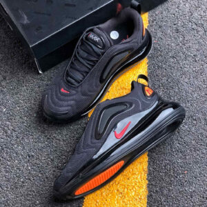 Nike Air Max 720 Black Hyper Crimson-Red For Sale