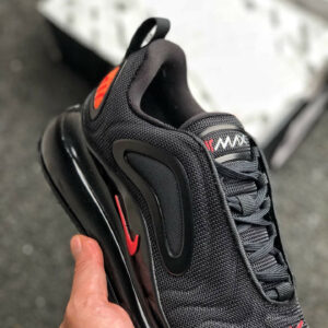 Nike Air Max 720 Black Hyper Crimson-Red For Sale