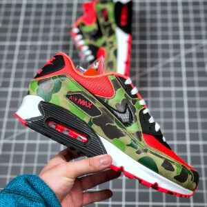 Nike Air Max 90 Reverse Duck Camo Infrared Black CW6024-600 For Sale