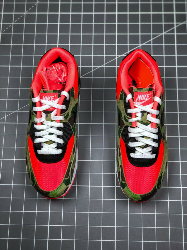 Nike Air Max 90 Reverse Duck Camo Infrared Black CW6024-600 For Sale