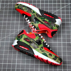 Nike Air Max 90 Reverse Duck Camo Infrared Black CW6024-600 For Sale