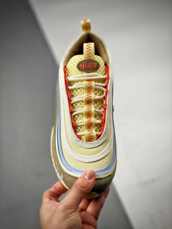 Nike Air Max 97 Alabaster Ivory Olive DX6037-781 For Sale