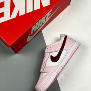 Nike Dunk Low GS Valentines Day White Pink CW1590-601 For Sale