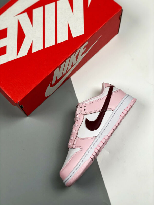 Nike Dunk Low GS Valentines Day White Pink CW1590-601 For Sale