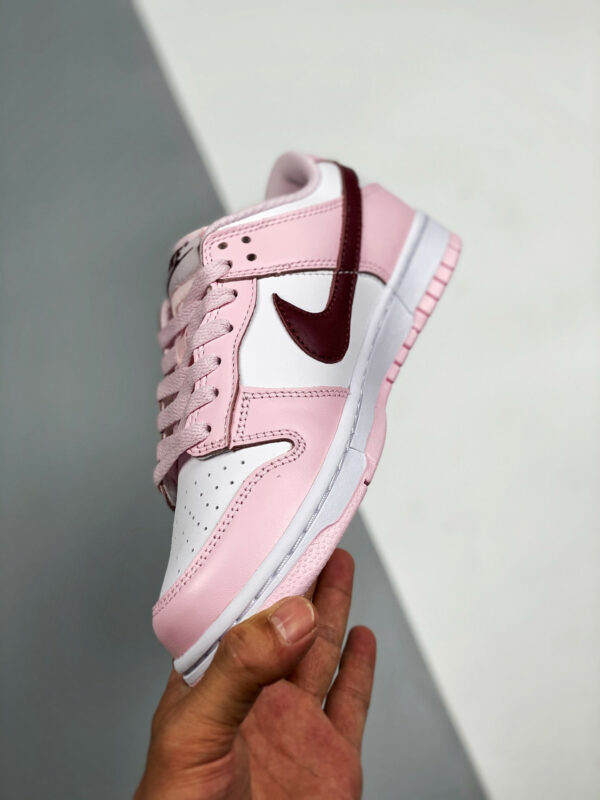 Nike Dunk Low GS Valentines Day White Pink CW1590-601 For Sale