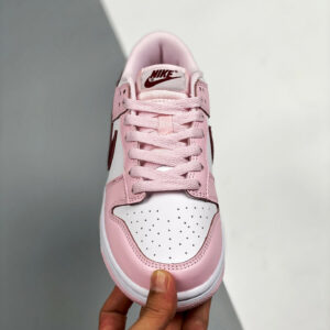 Nike Dunk Low GS Valentines Day White Pink CW1590-601 For Sale