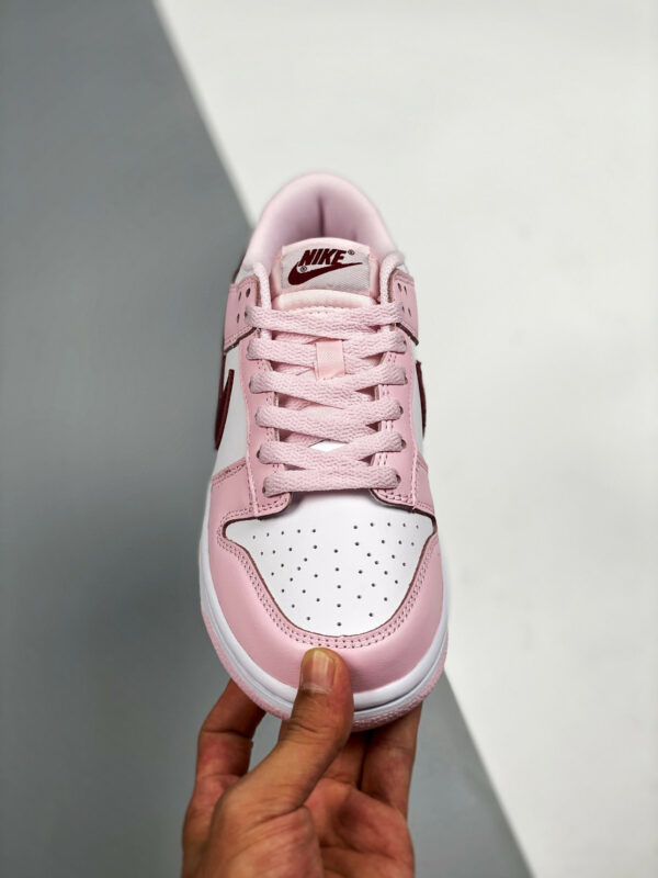 Nike Dunk Low GS Valentines Day White Pink CW1590-601 For Sale