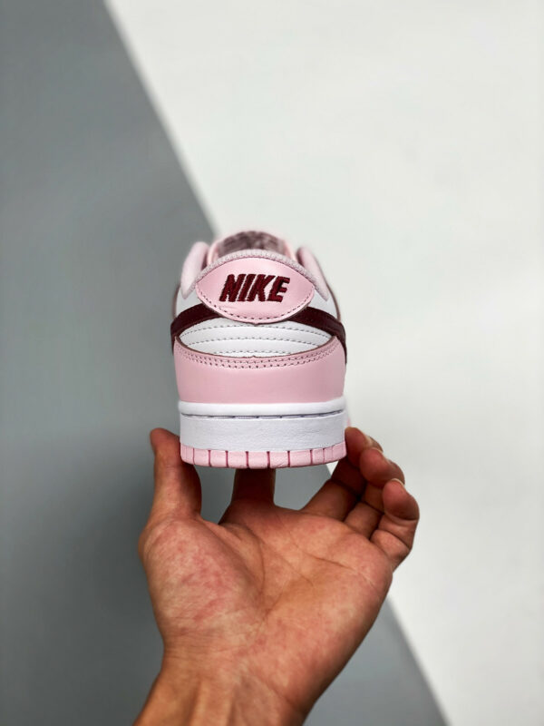 Nike Dunk Low GS Valentines Day White Pink CW1590-601 For Sale