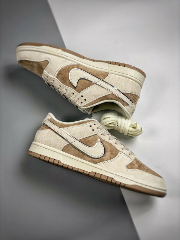 Nike Dunk Low Mocha Brown Suede For Sale