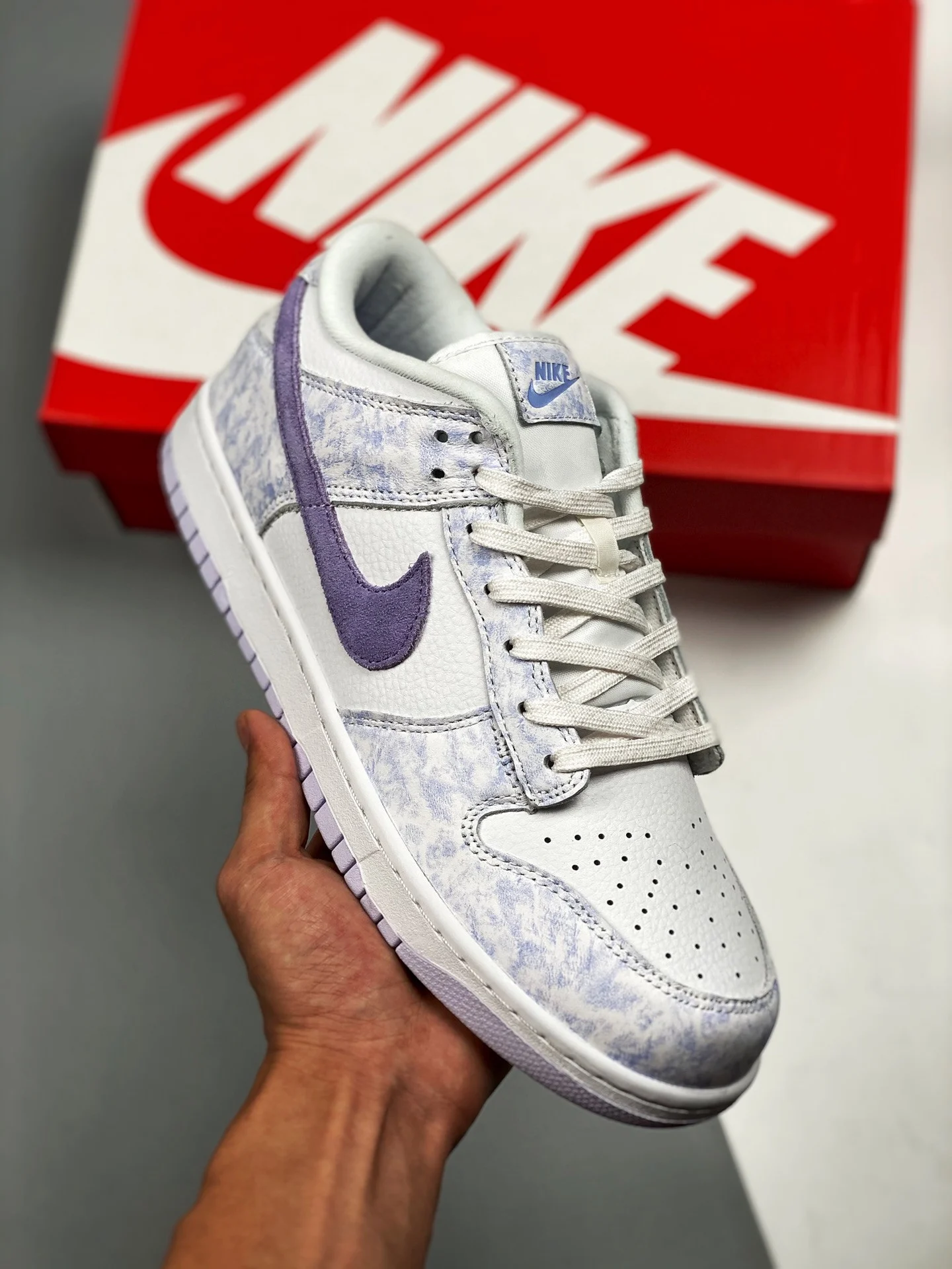 Nike Dunk Low Purple Pulse White DM9467-500 For Sale