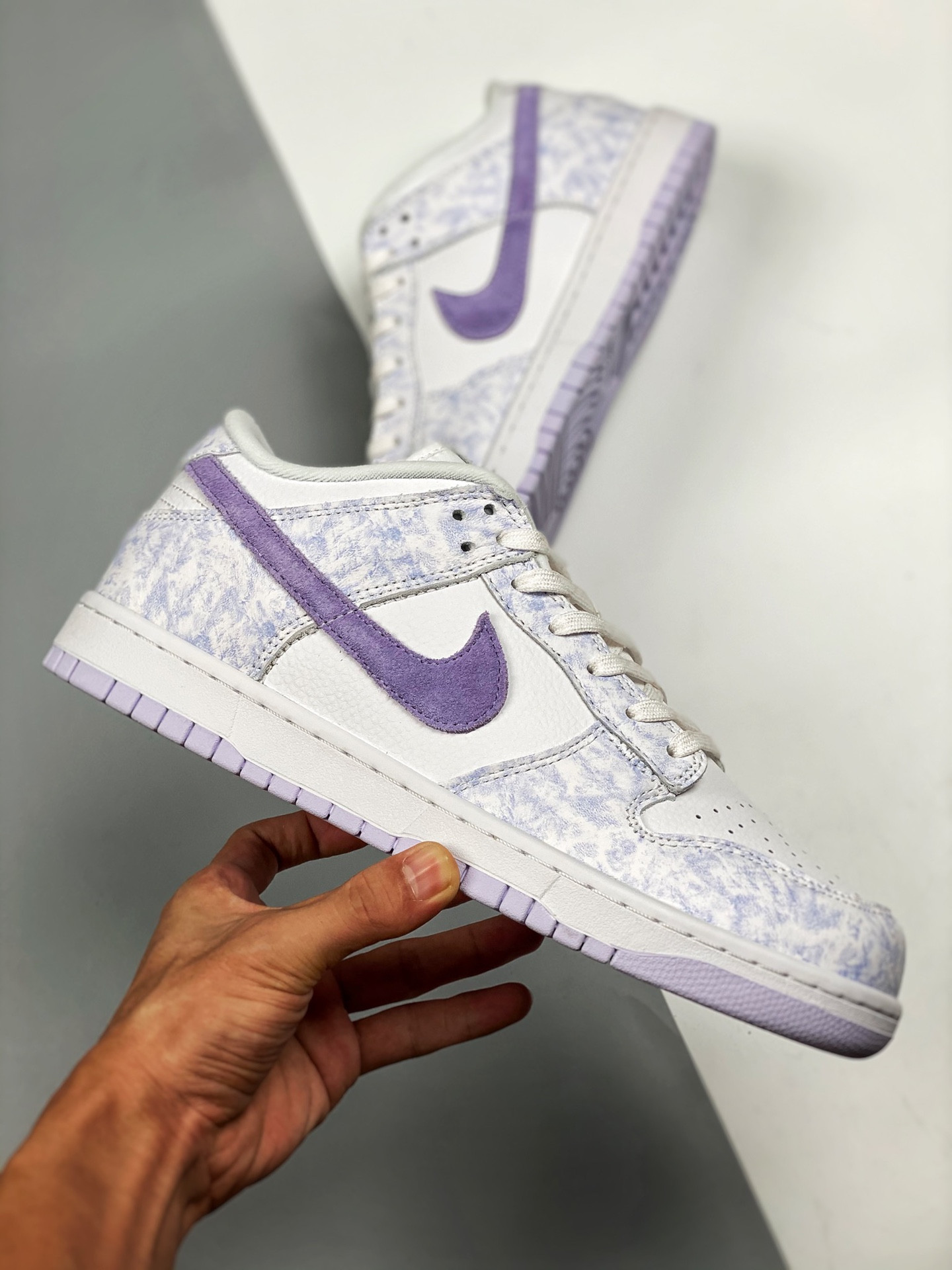 Nike Dunk Low Purple Pulse White DM9467-500 For Sale