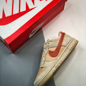 Nike Dunk Low Terry Swoosh Shimmer Mars Stone-Sanddrift DZ4706-200 For Sale