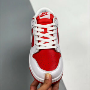 Nike Dunk Low University Red White-Total Orange For Sale