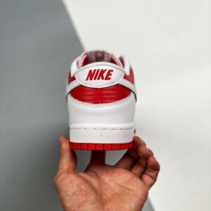 Nike Dunk Low University Red White-Total Orange For Sale