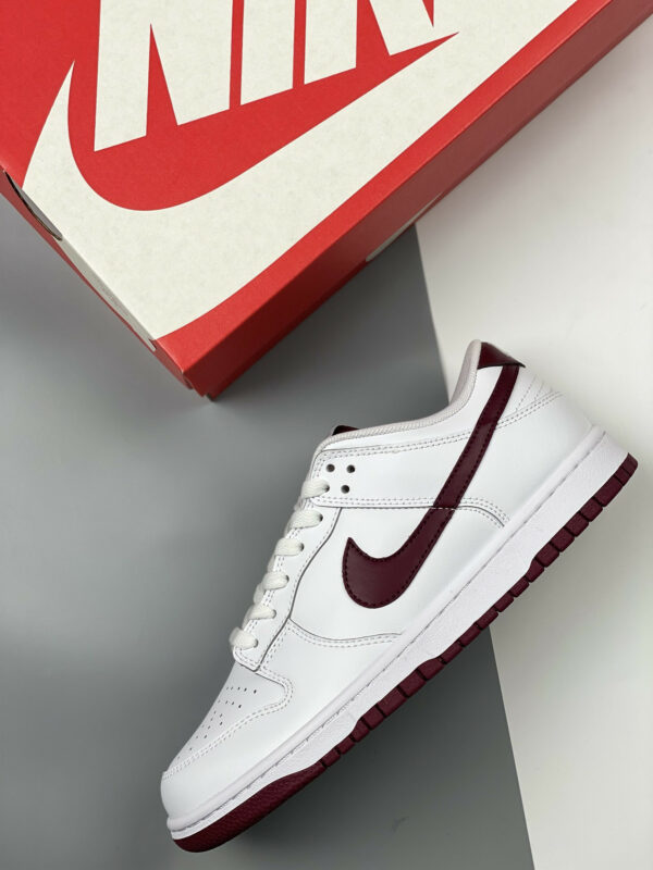 Nike Dunk Low White Night Maroon DV0831-102 For Sale