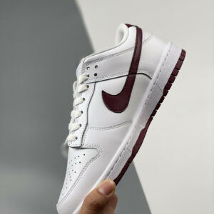 Nike Dunk Low White Night Maroon DV0831-102 For Sale