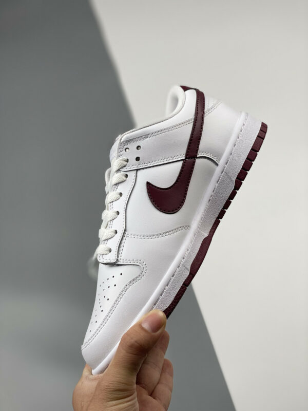 Nike Dunk Low White Night Maroon DV0831-102 For Sale