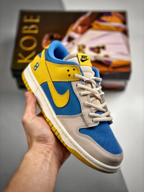 Nike Dunk Low Yellow Blue Tan For Sale