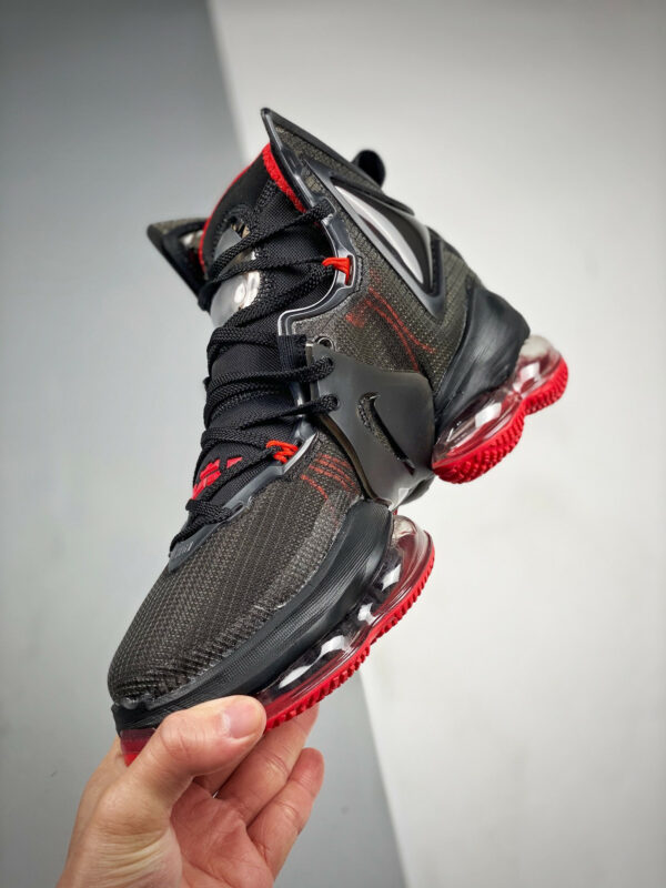 Nike LeBron 19 Bred Black Red DC9340-001 For Sale