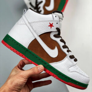 Nike SB Dunk High Cali Pecan White 313171-201 For Sale