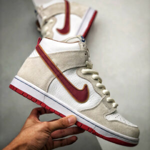 Nike SB Dunk High Team Crimson CV9499-100 For Sale