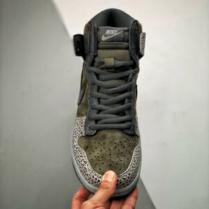 Nike SB Dunk High Borwn Black Cement For Sale