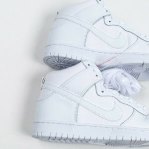 Nike SB Dunk High Pro White White-Light Base Grey For Sale