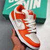 Nike SB Dunk Low Orange Box Safety Orange White-Cream For Sale