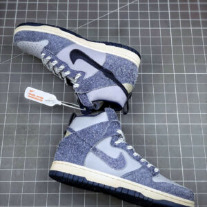 Notre x Nike Dunk High Pearl White Blue Void-Grand Purple For Sale