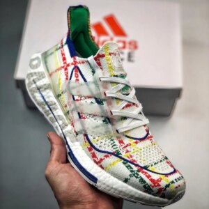 Palace x Adidas Ultra Boost 2021 White Multi-Color For Sale