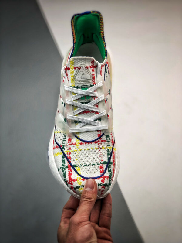 Palace x Adidas Ultra Boost 2021 White Multi-Color For Sale