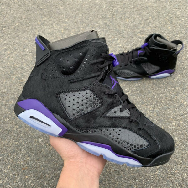 Social Status x Air Jordan 6 Black Dark Concord For Sale