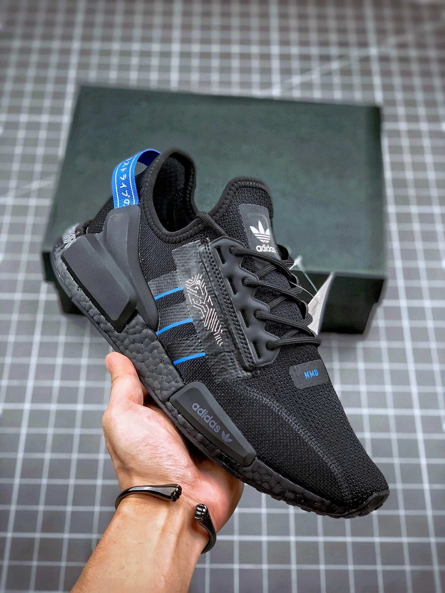 Adidas NMD R1 v2 Circuit Board Black For Sale