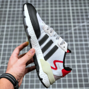 Adidas Nite Jogger Cloud White Core Black Hi-Res Red For Sale