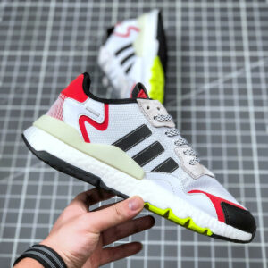 Adidas Nite Jogger Cloud White Core Black Hi-Res Red For Sale