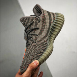 Adidas Yeezy Boost 350 V2 Steel Grey Beluga-Solar Red For Sale