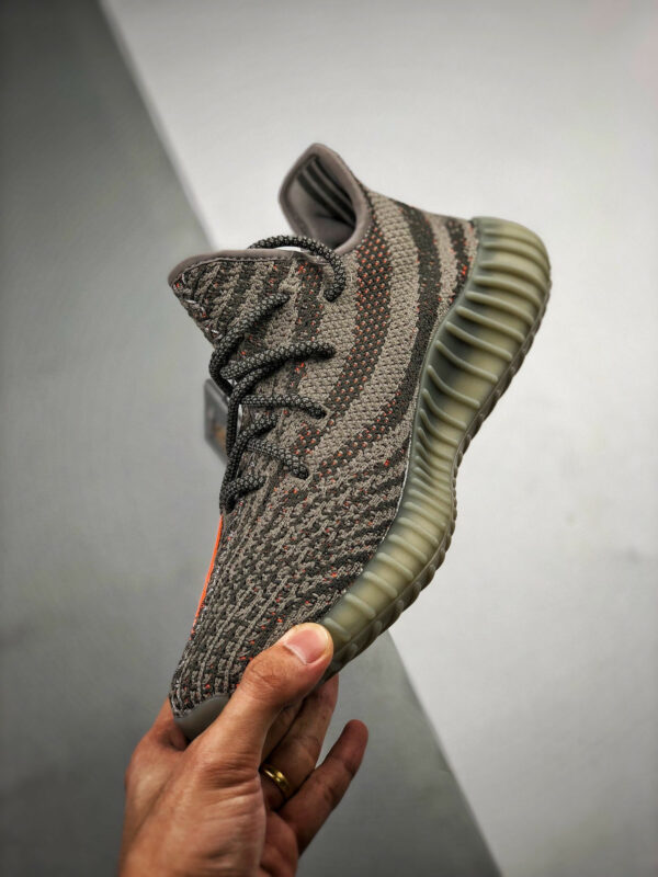 Adidas Yeezy Boost 350 V2 Steel Grey Beluga-Solar Red For Sale