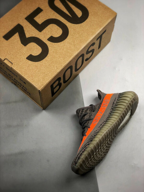 Adidas Yeezy Boost 350 V2 Steel Grey Beluga-Solar Red For Sale