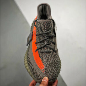 Adidas Yeezy Boost 350 V2 Steel Grey Beluga-Solar Red For Sale