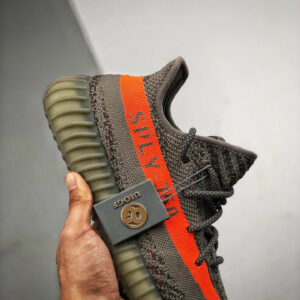 Adidas Yeezy Boost 350 V2 Steel Grey Beluga-Solar Red For Sale