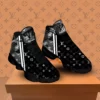 Louis Vuitton Black Air Jordan 13 Sneakers Fashion Trending Shoes Luxury