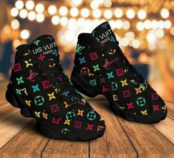 LV Louis Vuitton Retro Air Jordan 13 Luxury Shoes Trending Fashion Sneakers